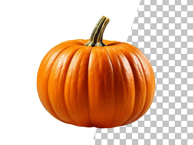 PSD isolated pumpkin with transparent background