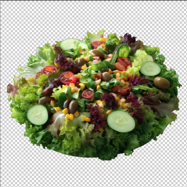 PSD isolated salad icon