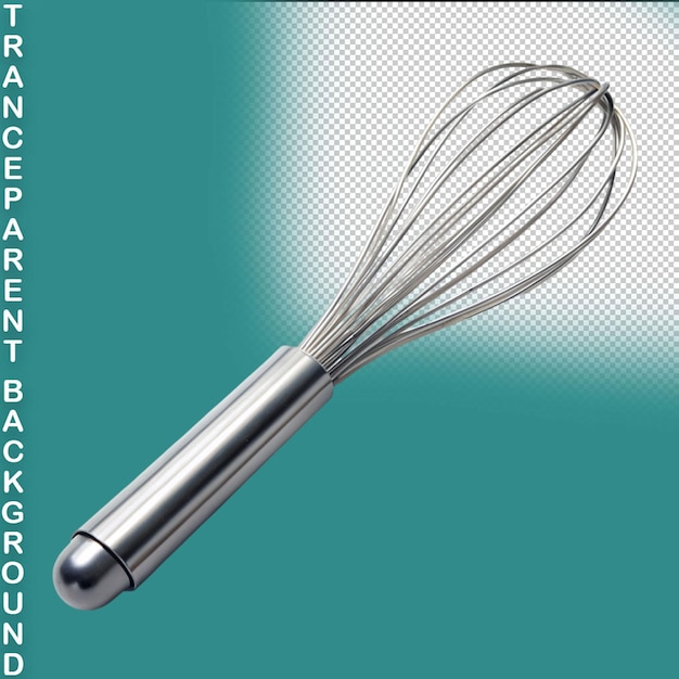 PSD isolated whisk on a transparent background