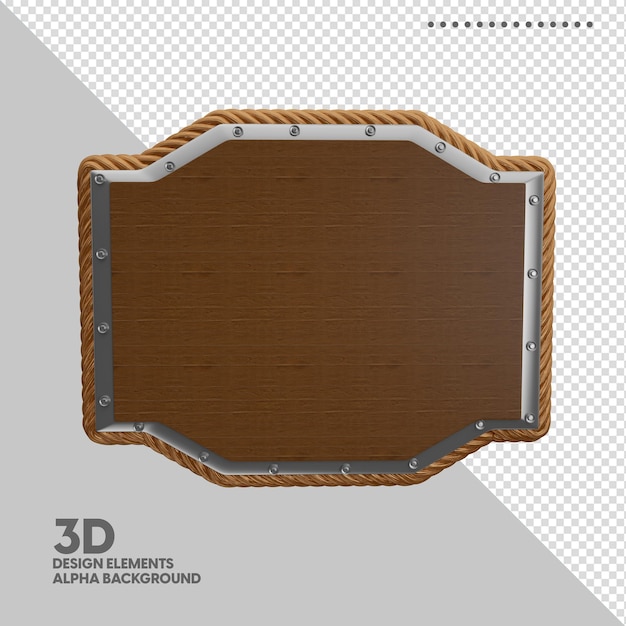 構成のための孤立した木製の 3 d ボード