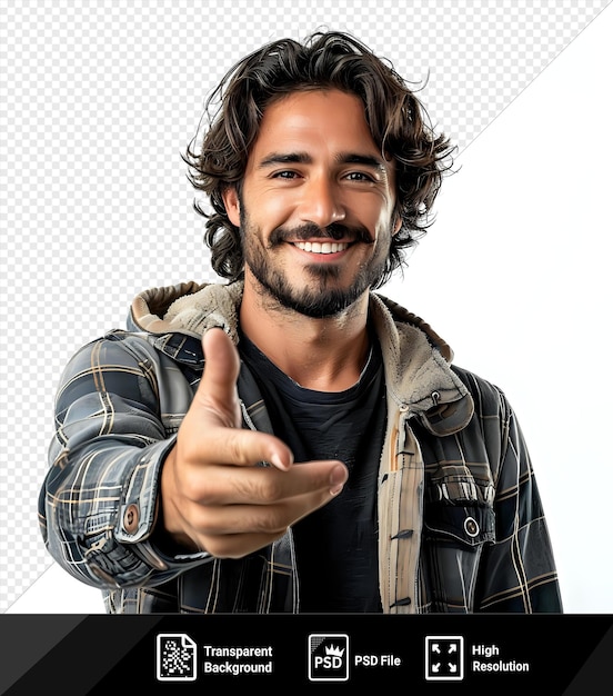 PSD isolated young handsome man over isolated beckoning come here gesture with hand inviting happy and smiling face png psd