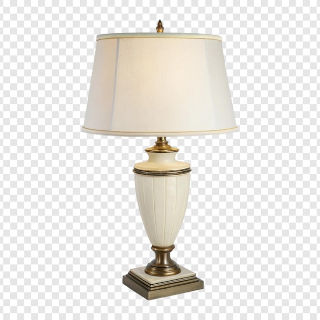 Isoleerde lamp op witte achtergrond