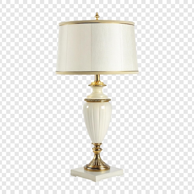 Isoleerde lamp op witte achtergrond