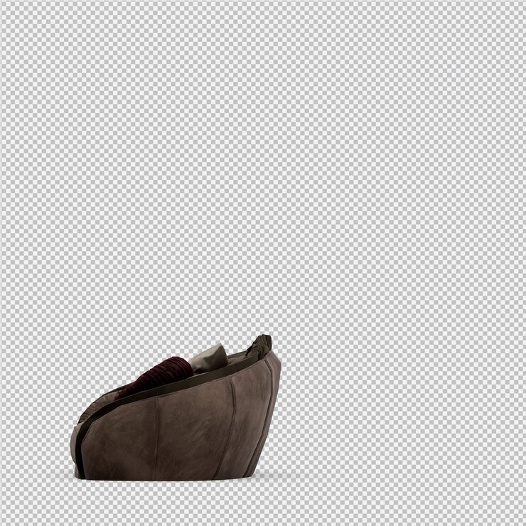 PSD рендеринг изометрические кресло 3d