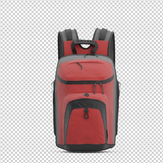 Isometric backpack