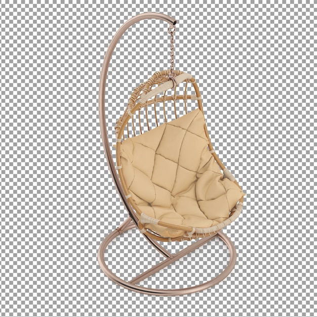 PSD isometric basket chair