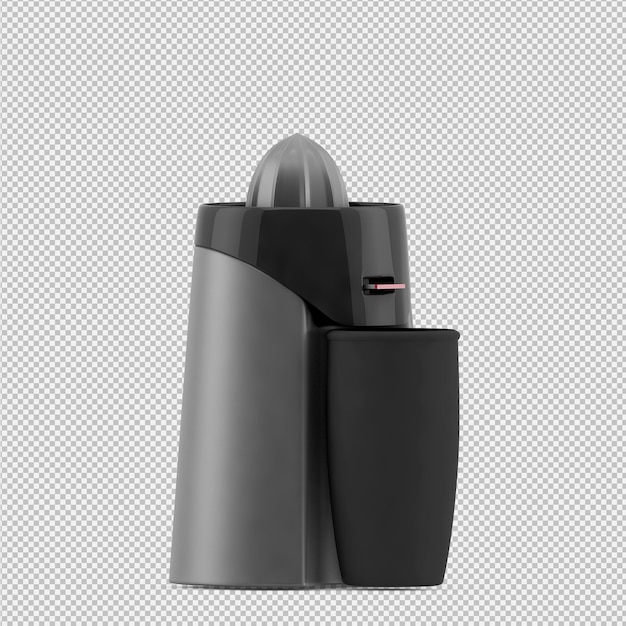 Isometric blender juice machine