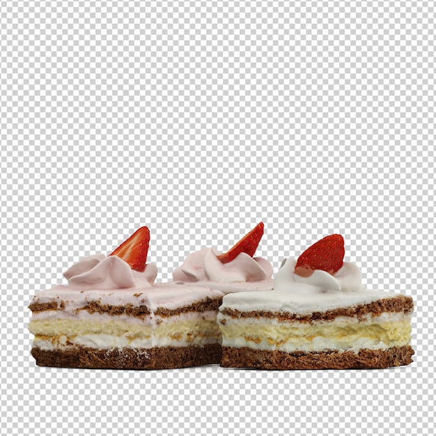 Isometric cake