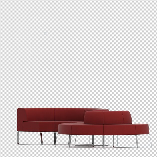 Isometric couch