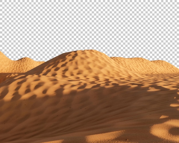 PSD isometric desert landscape scene background