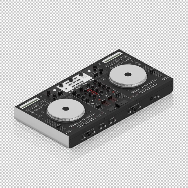 PSD isometric dj tool