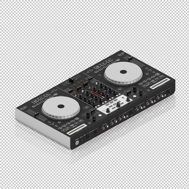 PSD isometric dj tool