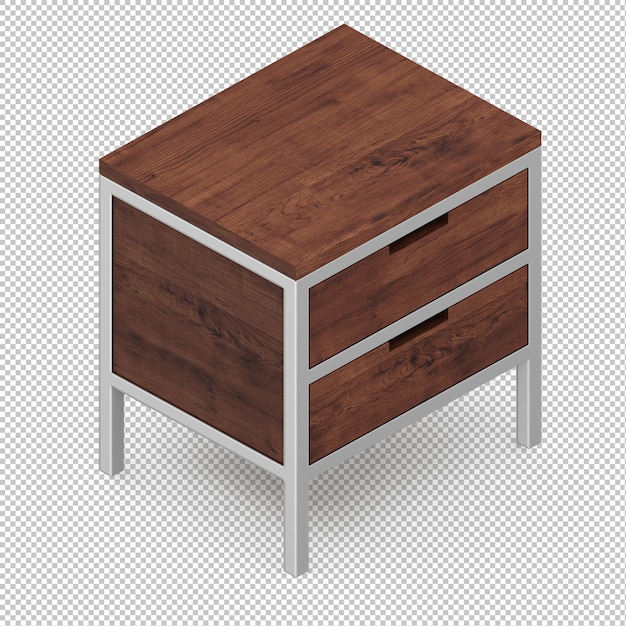 Isometric drawer