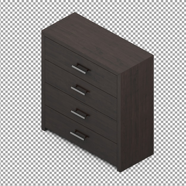 Isometric drawer