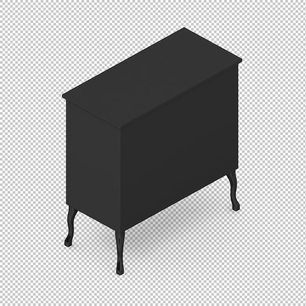 Isometric drawer