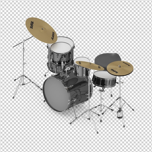 Isometric  drum kit