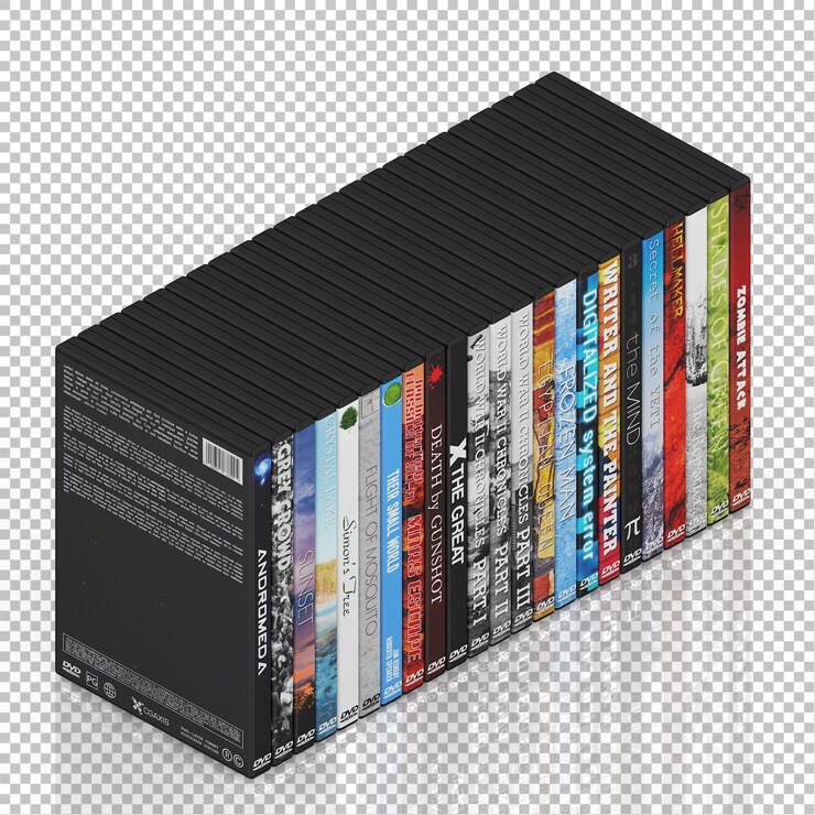 PSD изометрический dvd-диск