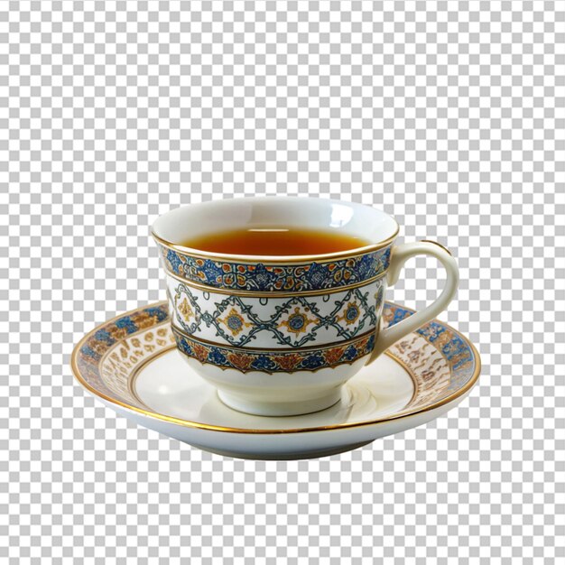 Isometric eid mug on transparent background