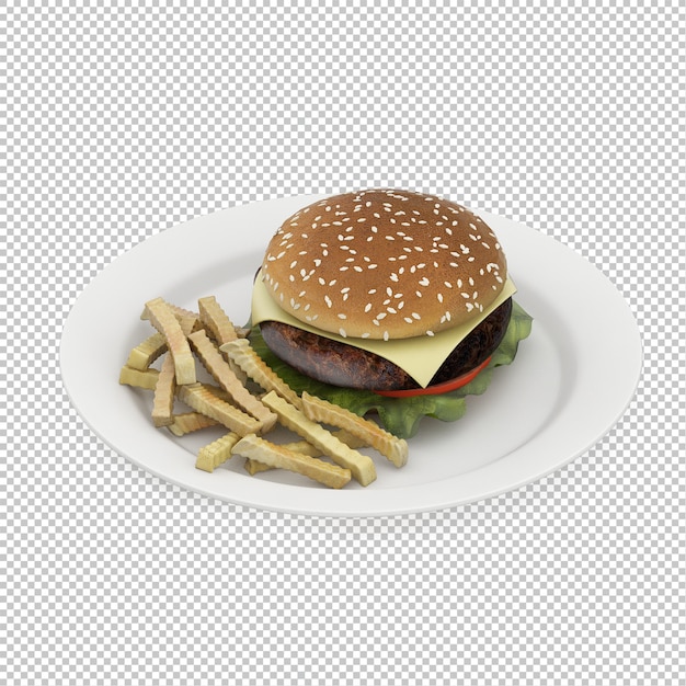 Isometric fast food