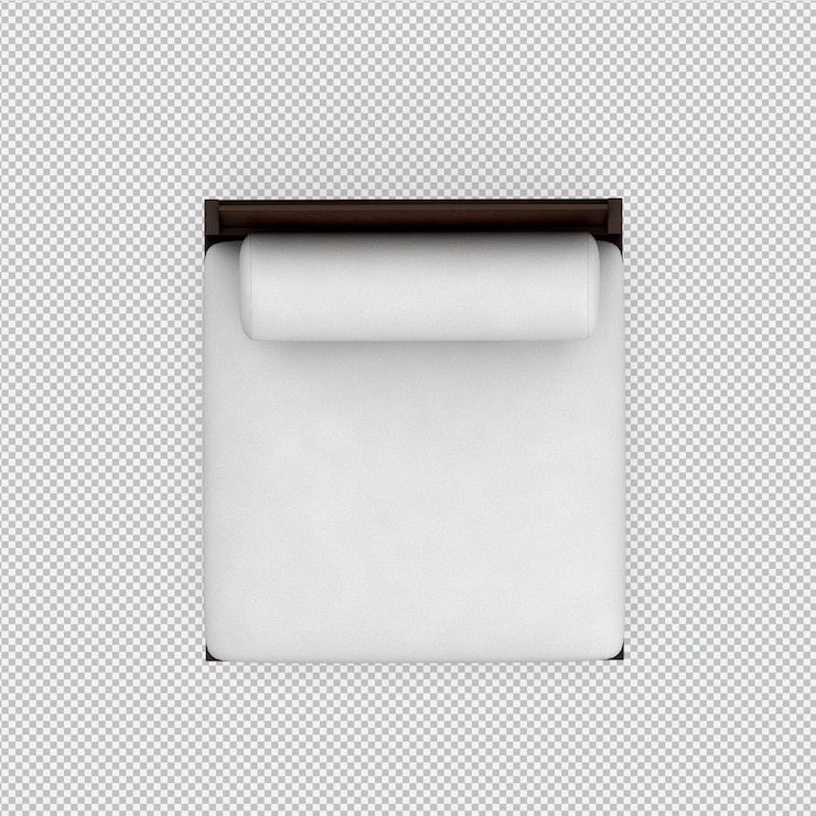 PSD 等尺性フットスツールチェア3 dレンダリング