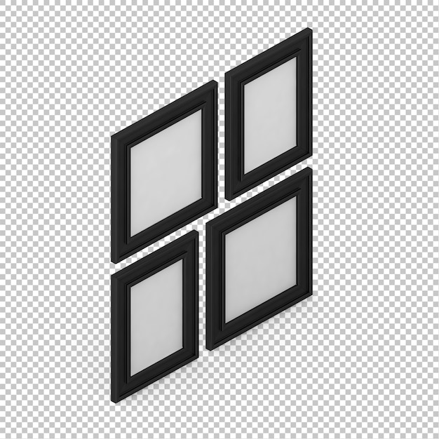 Isometric frames