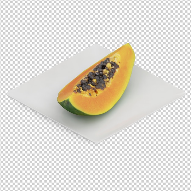 PSD isometric fruit