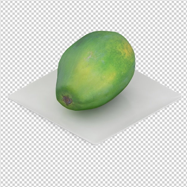 Isometric fruit