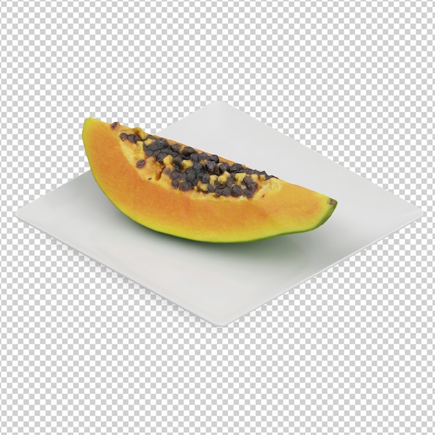  Isometric Fruit