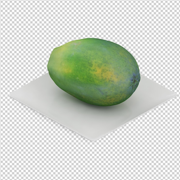 PSD isometric fruit