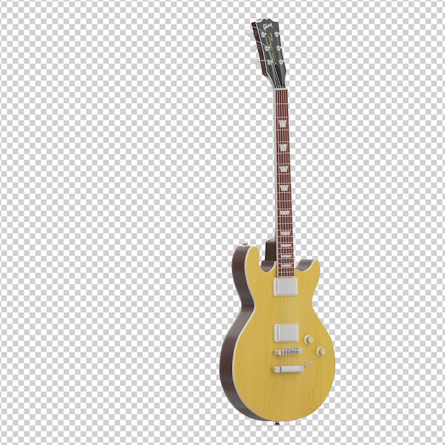 PSD isometric guitar