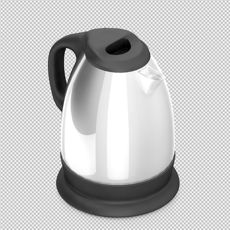 PSD isometric jug 3d render