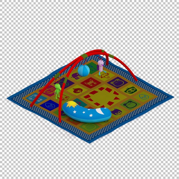 PSD isometric kid playground