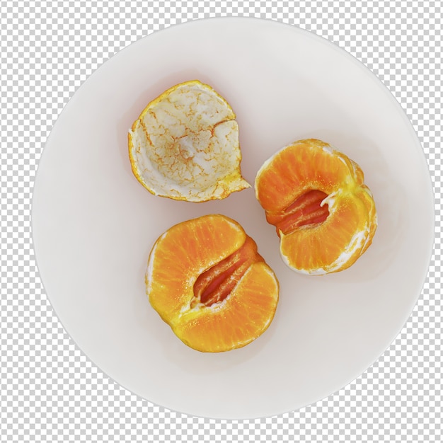 Изометрические мандарин