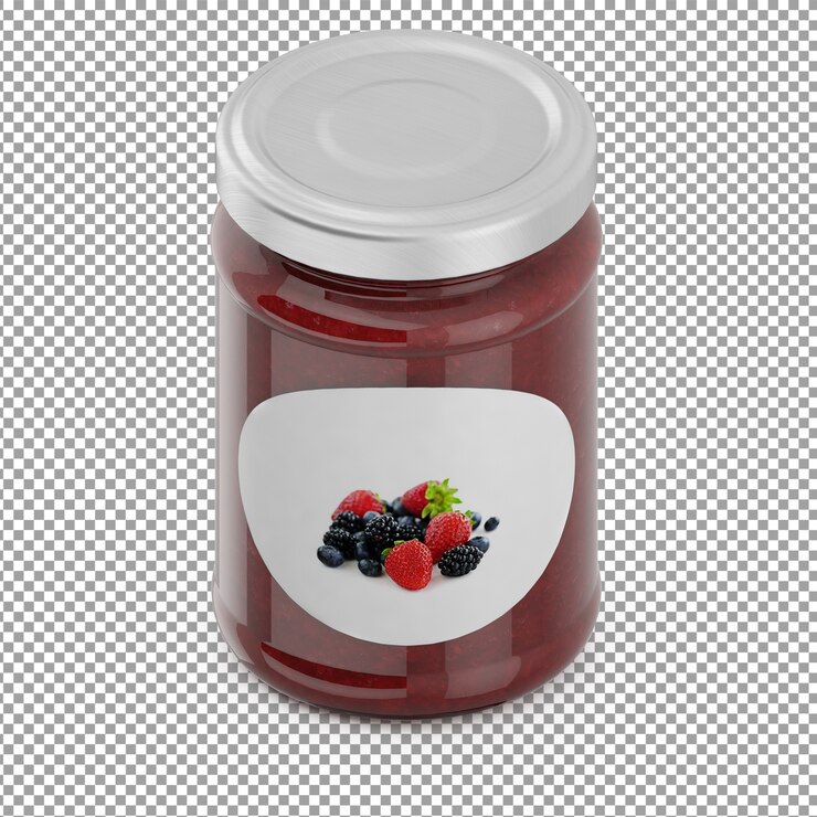 PSD isometric marmalade glass