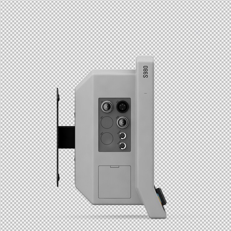 PSD isometric medical equipment 3d render