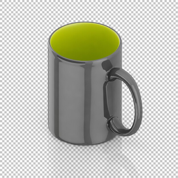 Isometric mug