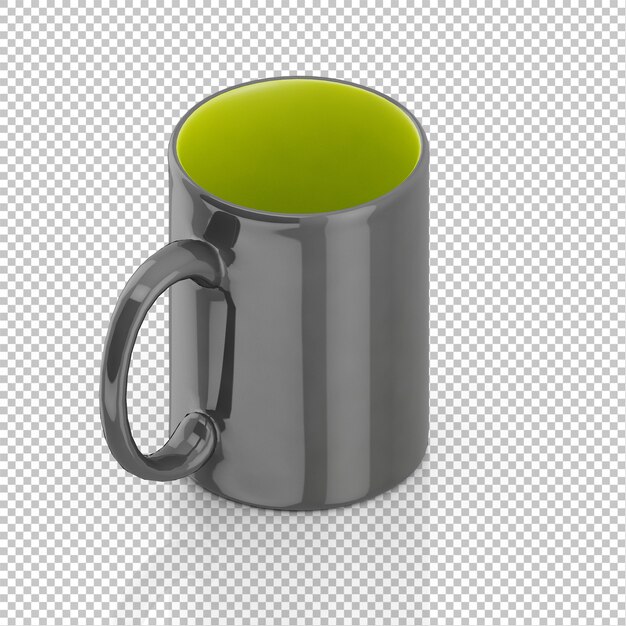 Isometric mug