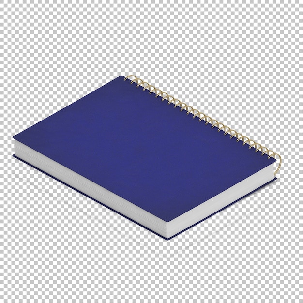 PSD isometric notebook