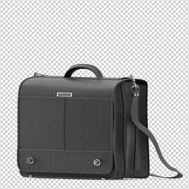 PSD isometric office bag