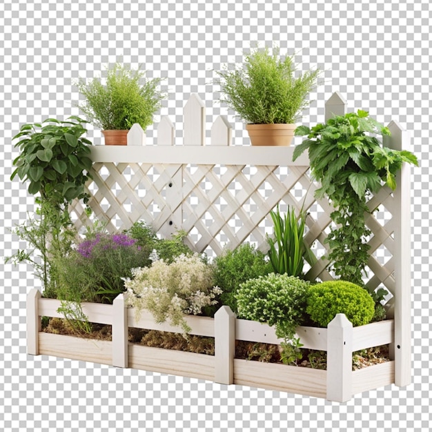 PSD isometric plant 3d rendering