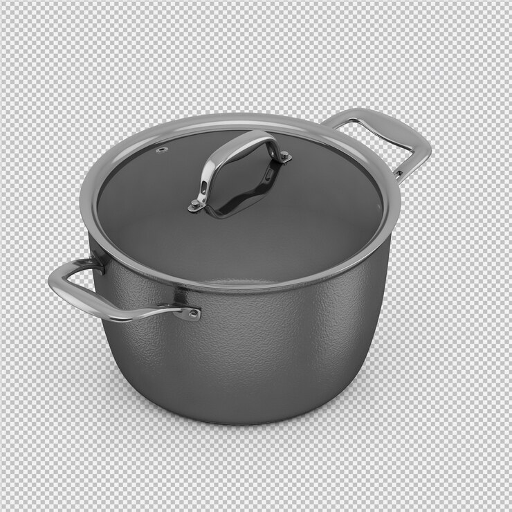 PSD 等尺性鍋3 d分離レンダリング
