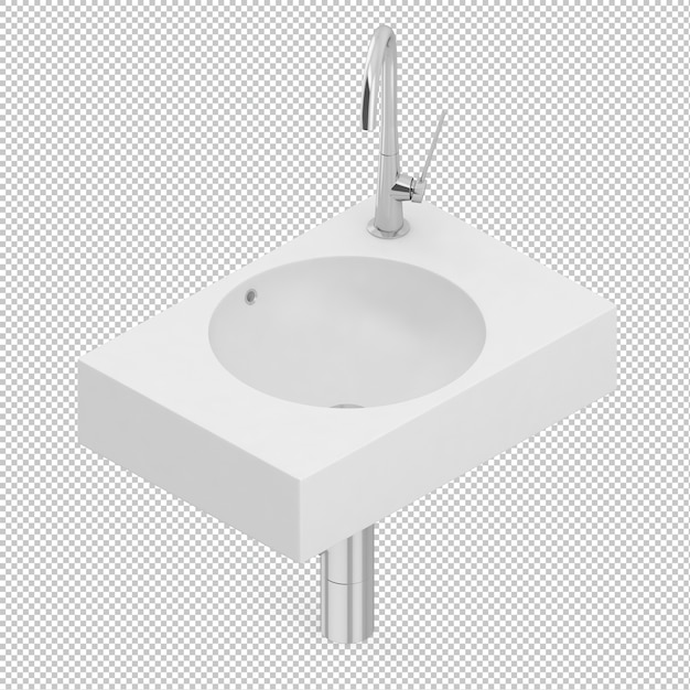 Isometric sink