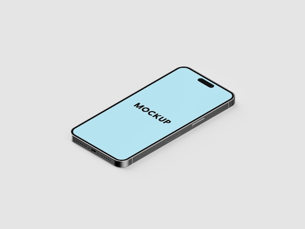 Isometric smartphone