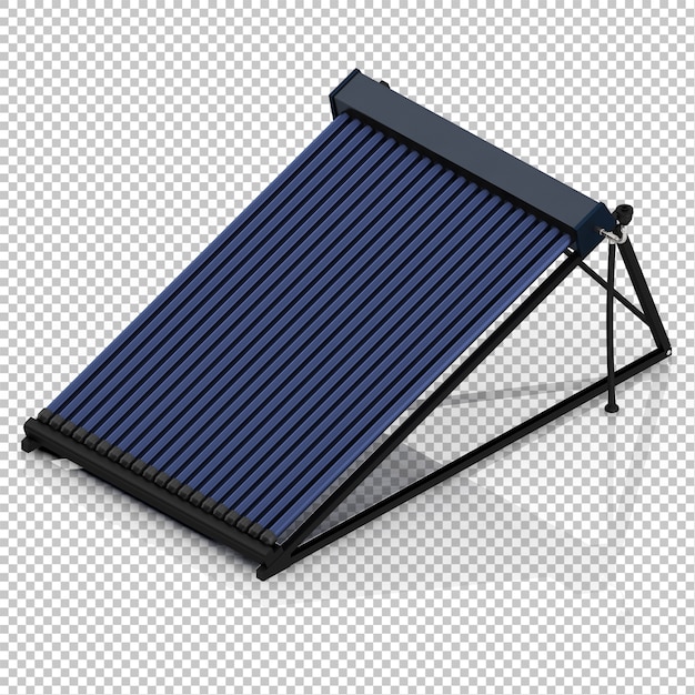 PSD pannello solare isometrico