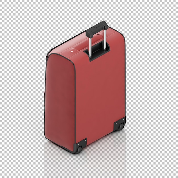 isometric suitcase