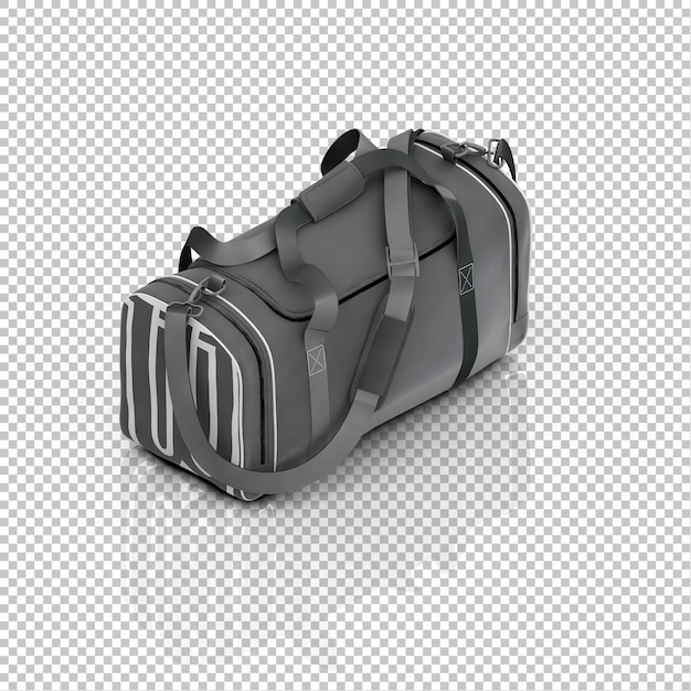 Isometric suitcase