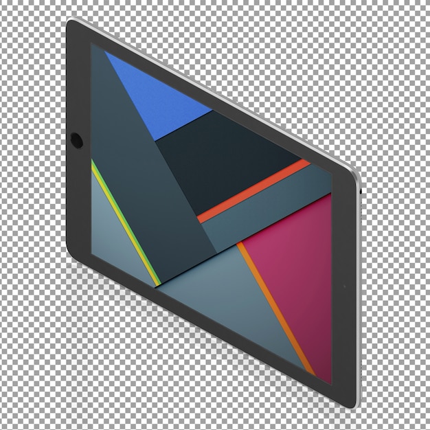 Isometric tablet