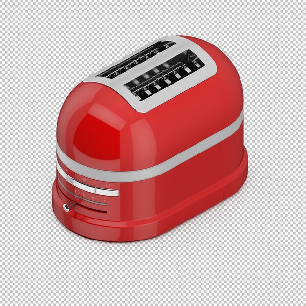 PSD isometric toaster