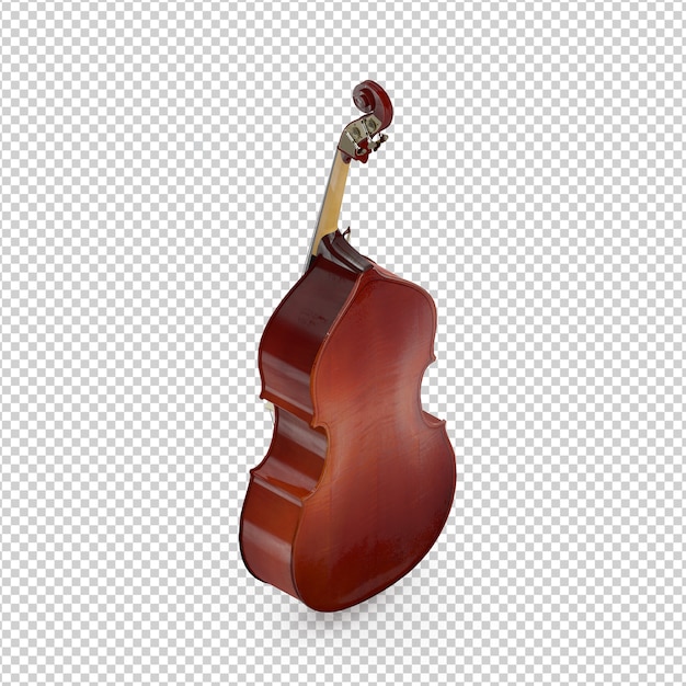 PSD isometric violin