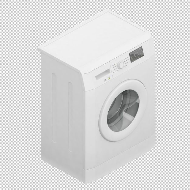 Isometric washing machine